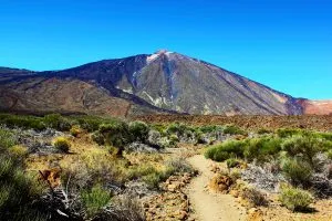 Blick auf den Vulkan Teide