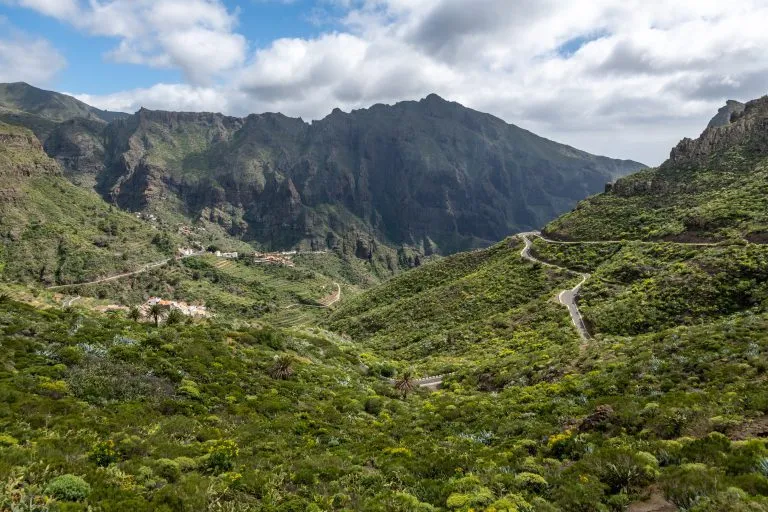 Teno-massivet er en af de tre vulkanske formationer, der har skabt Tenerife på De Kanariske Øer,